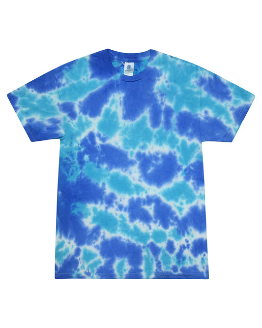 Youth 100% Cotton T-Shirt - MULTI BLUE