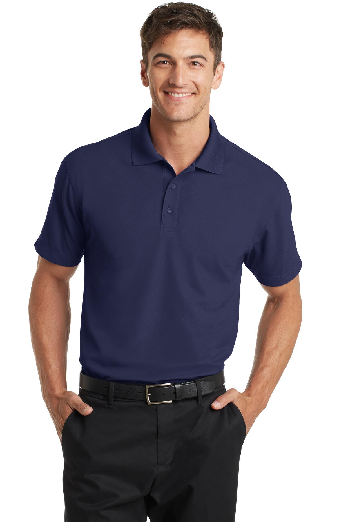 Unisex Dry Zone Grid Polo - True Navy