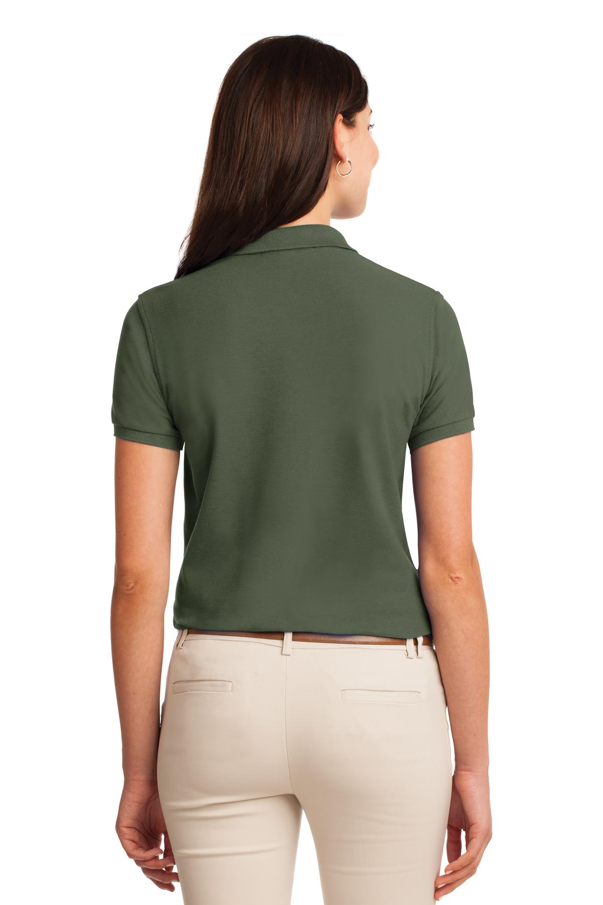 Women's Silk Touch Polo - Clover Green