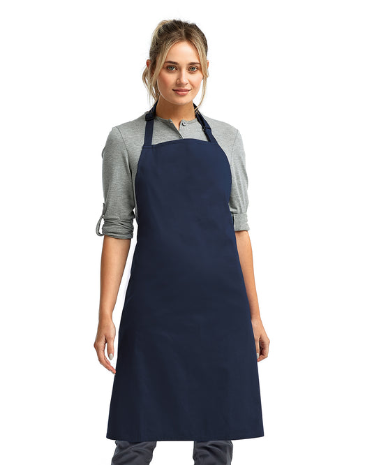 Unisex Recycled Bib Apron - Navy