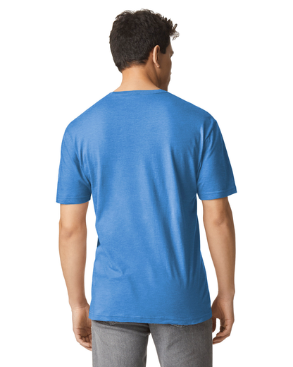 Light Cotton T-Shirt - Heather Royal