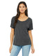 Bella + Canvas 8816 - Women's Slouchy T-Shirt - Heather Dark Gray