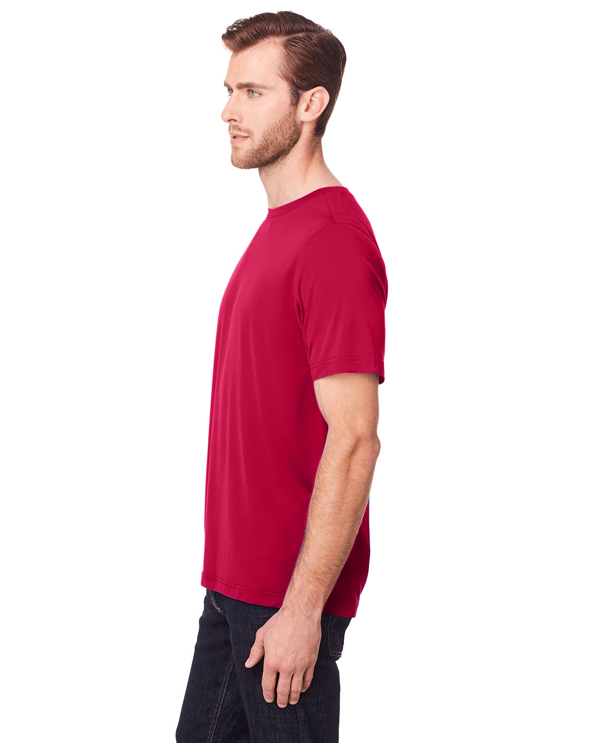 Unisex Fusion ChromaSoft™ Performance T-Shirt - Classic Red