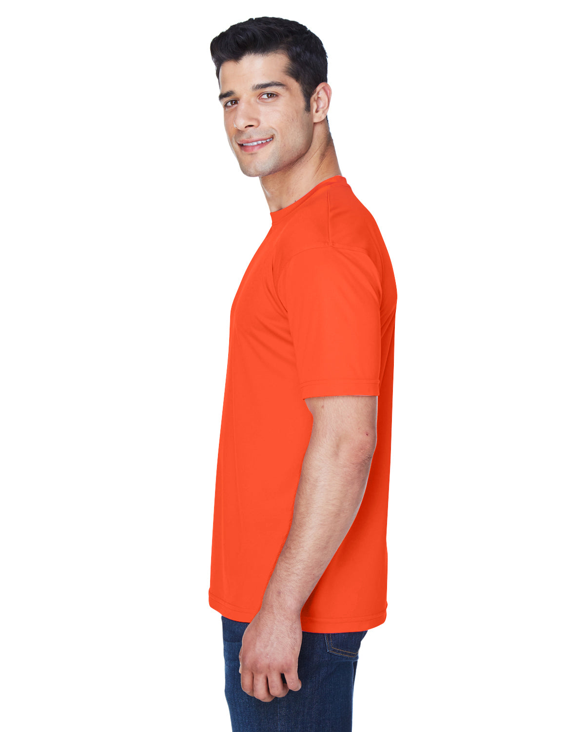 Men's Cool & Dry Sport Performance Interlock T-Shirt - Orange