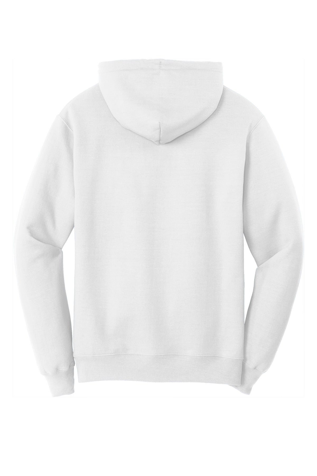 Unisex Tall Core Fleece Pullover Hoodie - White