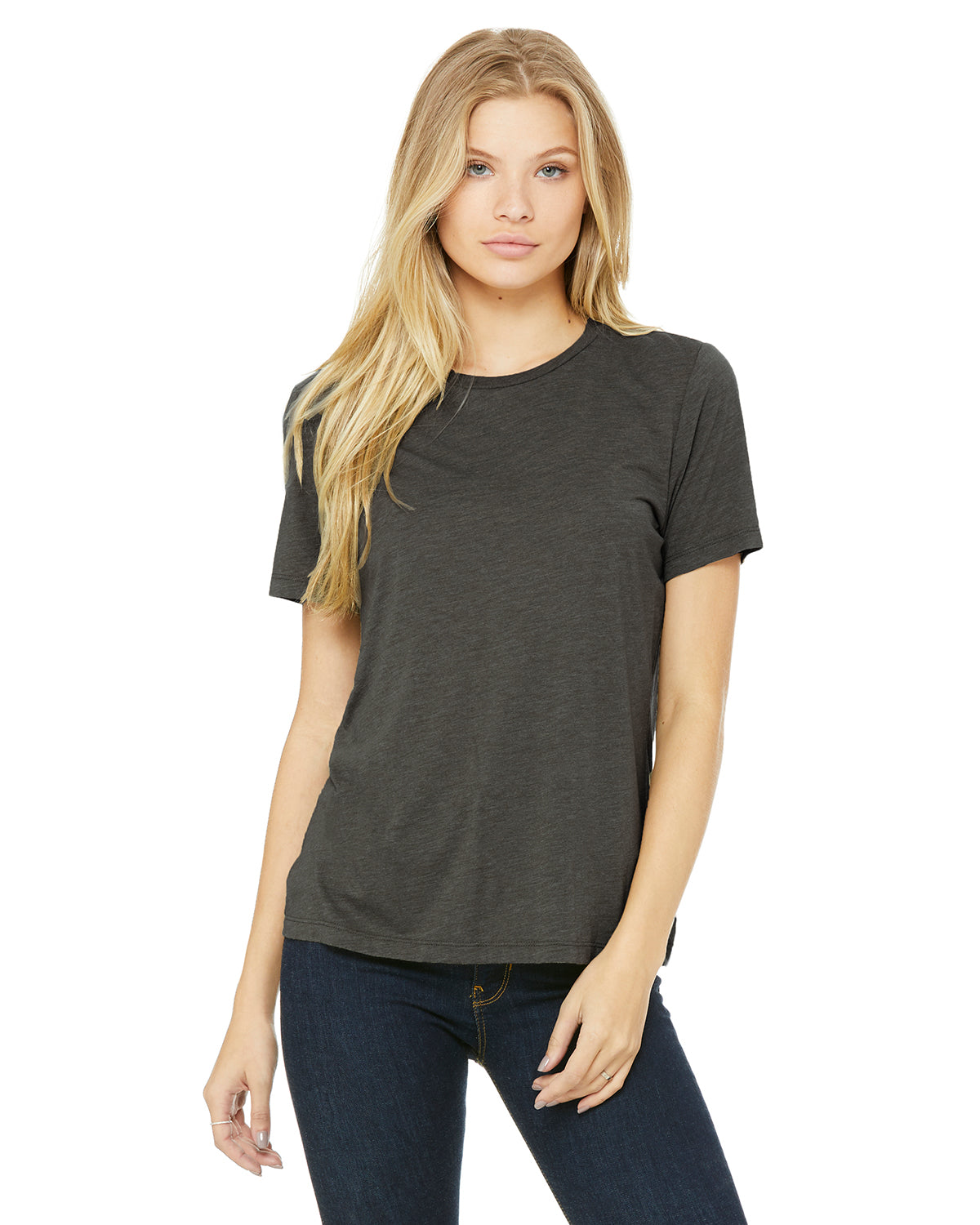 Women's Relaxed Jersey Short-Sleeve T-Shirt - Asphalt