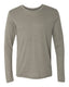 Next Level 6071 - Men's Triblend Long-Sleeve Crew - Venetian Gray