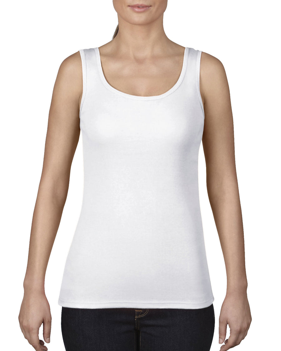 Women's Midweight Tank - White