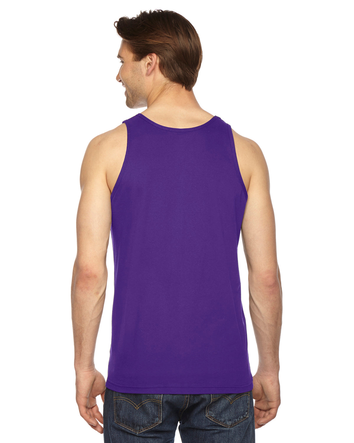 Unisex Fine Jersey Tank - Purple