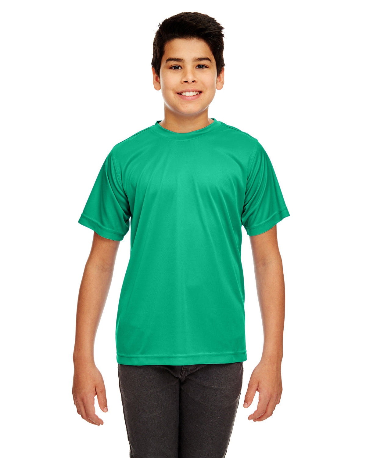 Youth Cool & Dry Sport Performance Interlock T-Shirt - Kelly