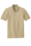 Unisex Core Classic Pique Polo - Wheat
