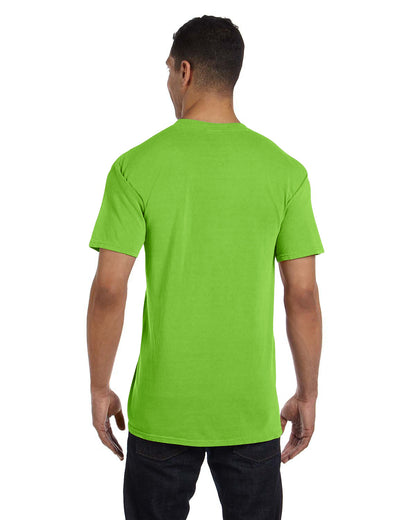 Unisex Heavyweight RS Pocket T-Shirt - Lime