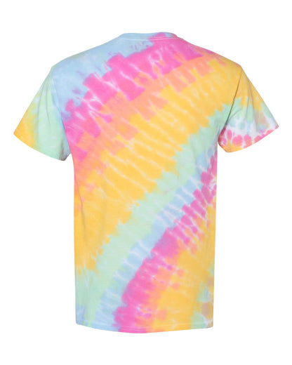 Unisex Tilt Tie Dye T-Shirt - Aerial