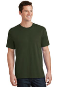 Unisex Core Cotton Tee - Olive