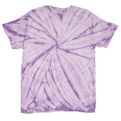 Youth Cyclone Vat-Dyed Pinwheel Short Sleeve T-Shirt - Lavender