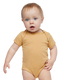 Rabbit Skins 4424 - Infant Fine Jersey Bodysuit - Latte