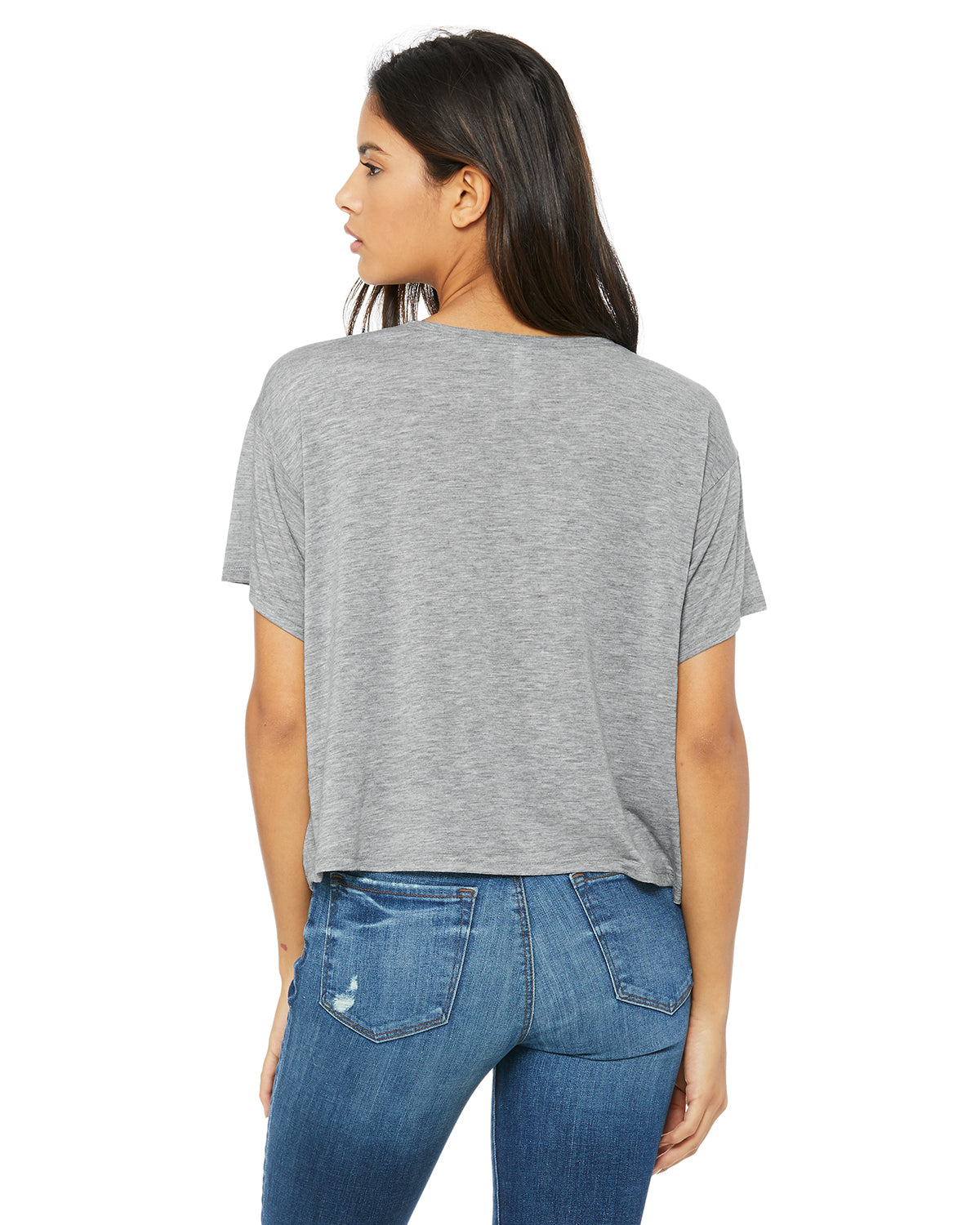 Women's Flowy Boxy T-Shirt - Heather Athletic