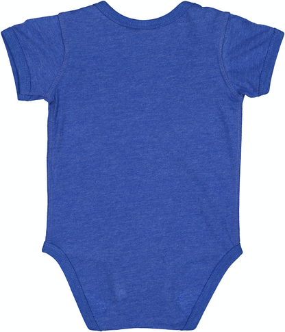 Infant Fine Jersey Bodysuit - Vintage Royal