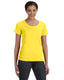 Anvil 391A - Women's Featherweight Scoop T-Shirt - Lemon Zest