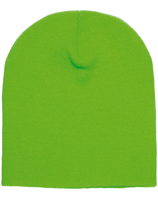 Unisex Knit Beanie - Safety Green