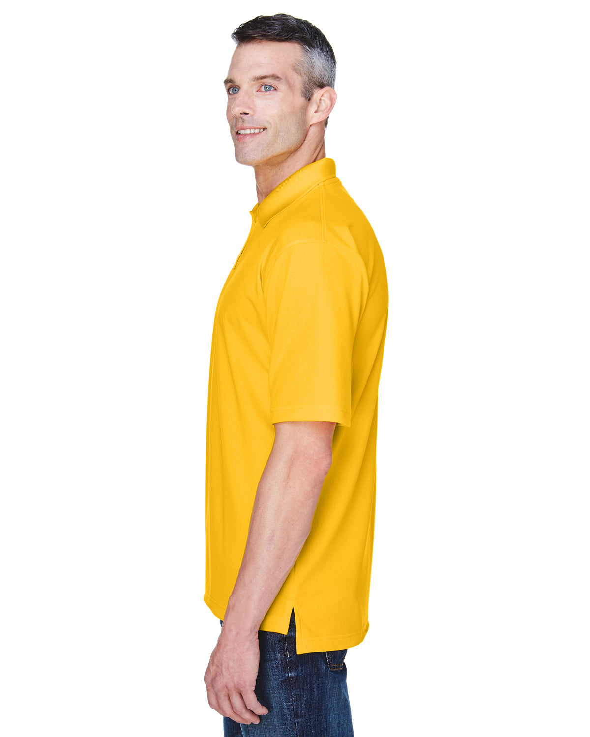 Men's Cool & Dry Stain-Release Performance Polo - Gold