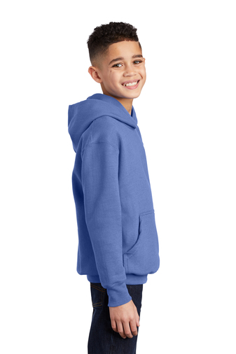 Youth Core Fleece Pullover Hoodie - Carolina Blue