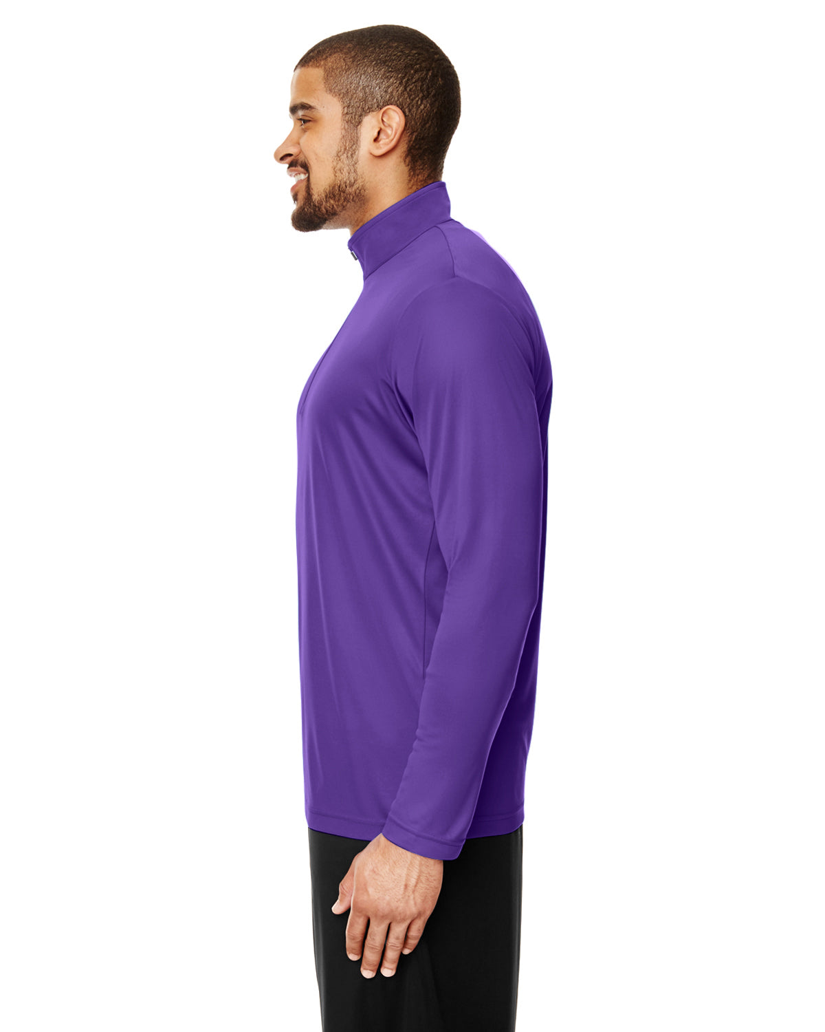 Men's Zone Performance Quarter-Zip - Sport Purple