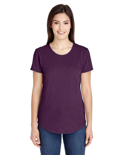 Women's Triblend T-Shirt - Heather Aubergine