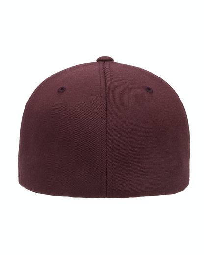 Unisex Wool Blend Cap - Maroon