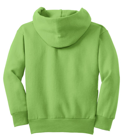 Youth Core Fleece Pullover Hoodie - Lime