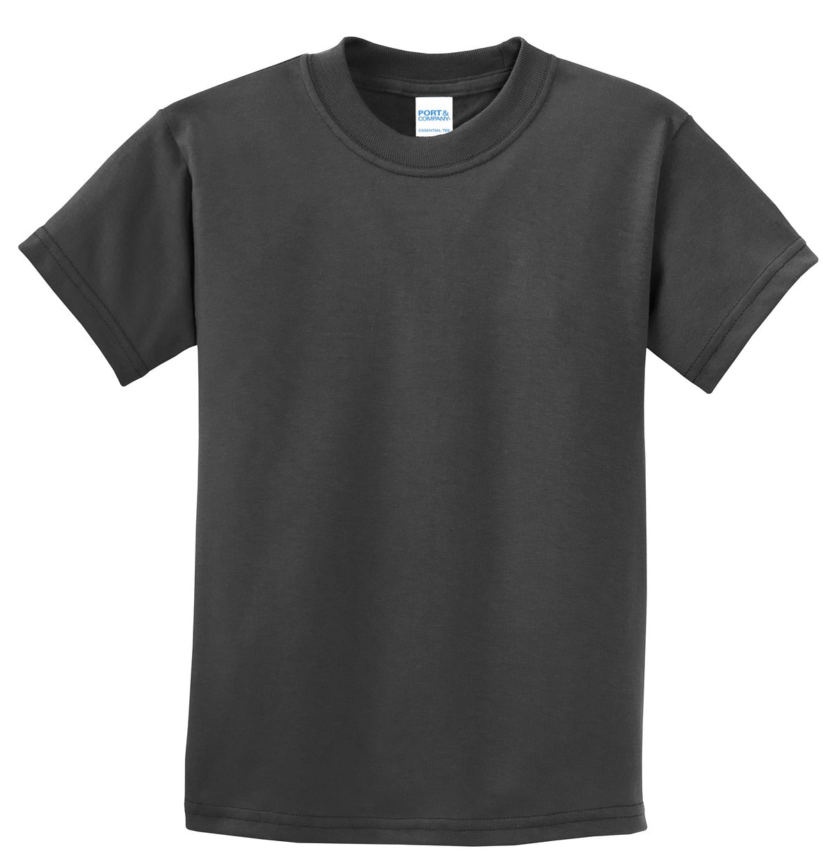 Youth Essential Tee - Charcoal