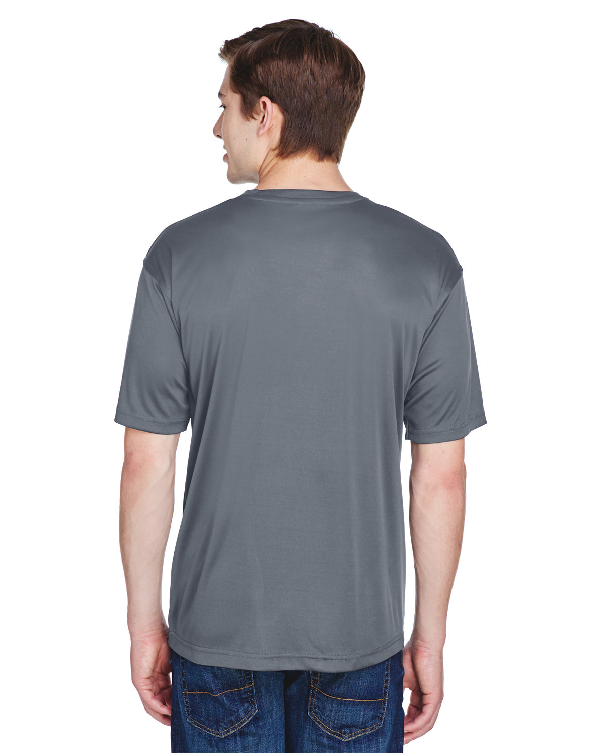 Men's Cool & Dry Basic Performance T-Shirt - Charcoal