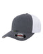 Yupoong 5511UP - Flexfit Unipanel Cap - Melange Dark Grey/ White