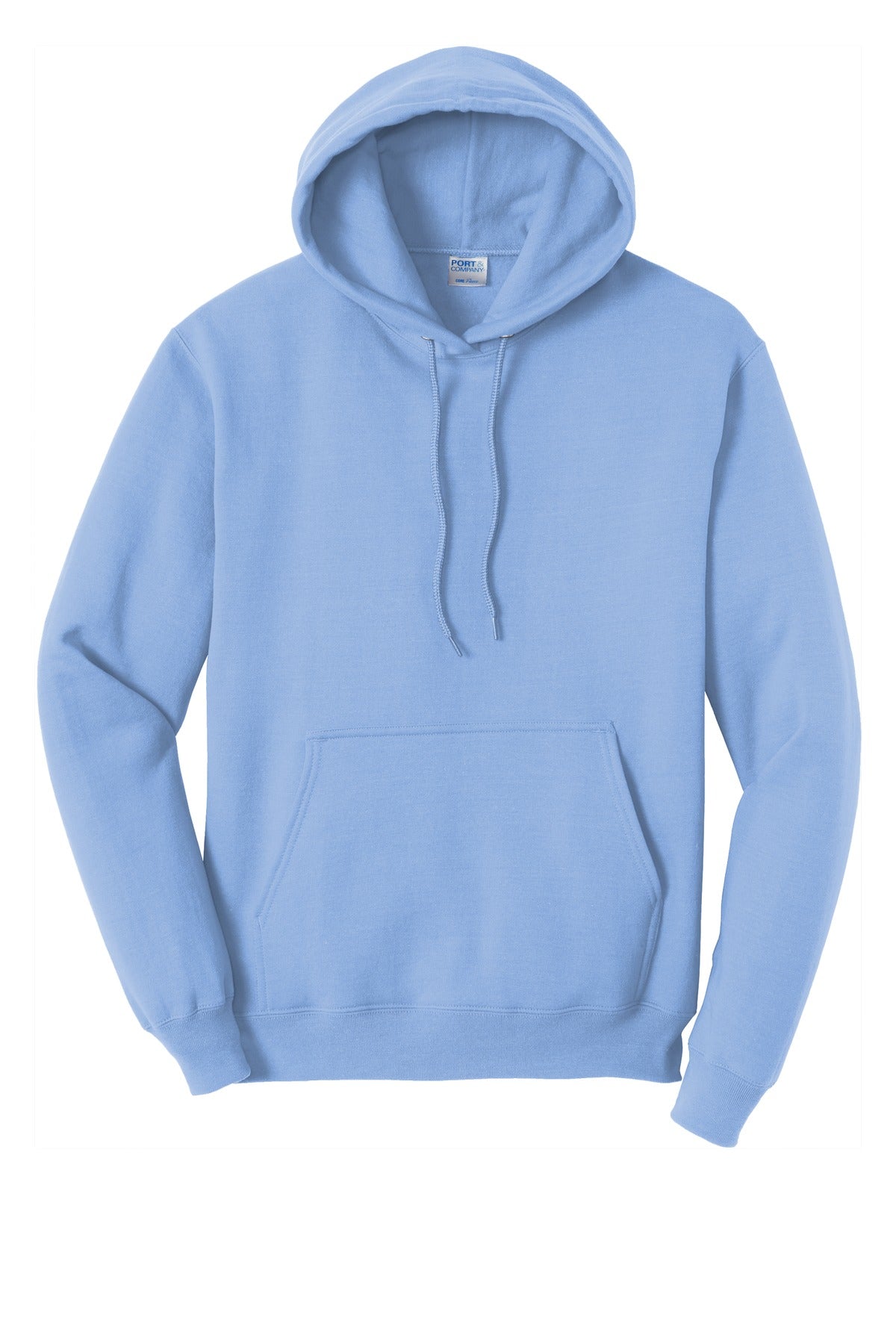 Unisex Core Fleece Pullover Hoodie - Light Blue