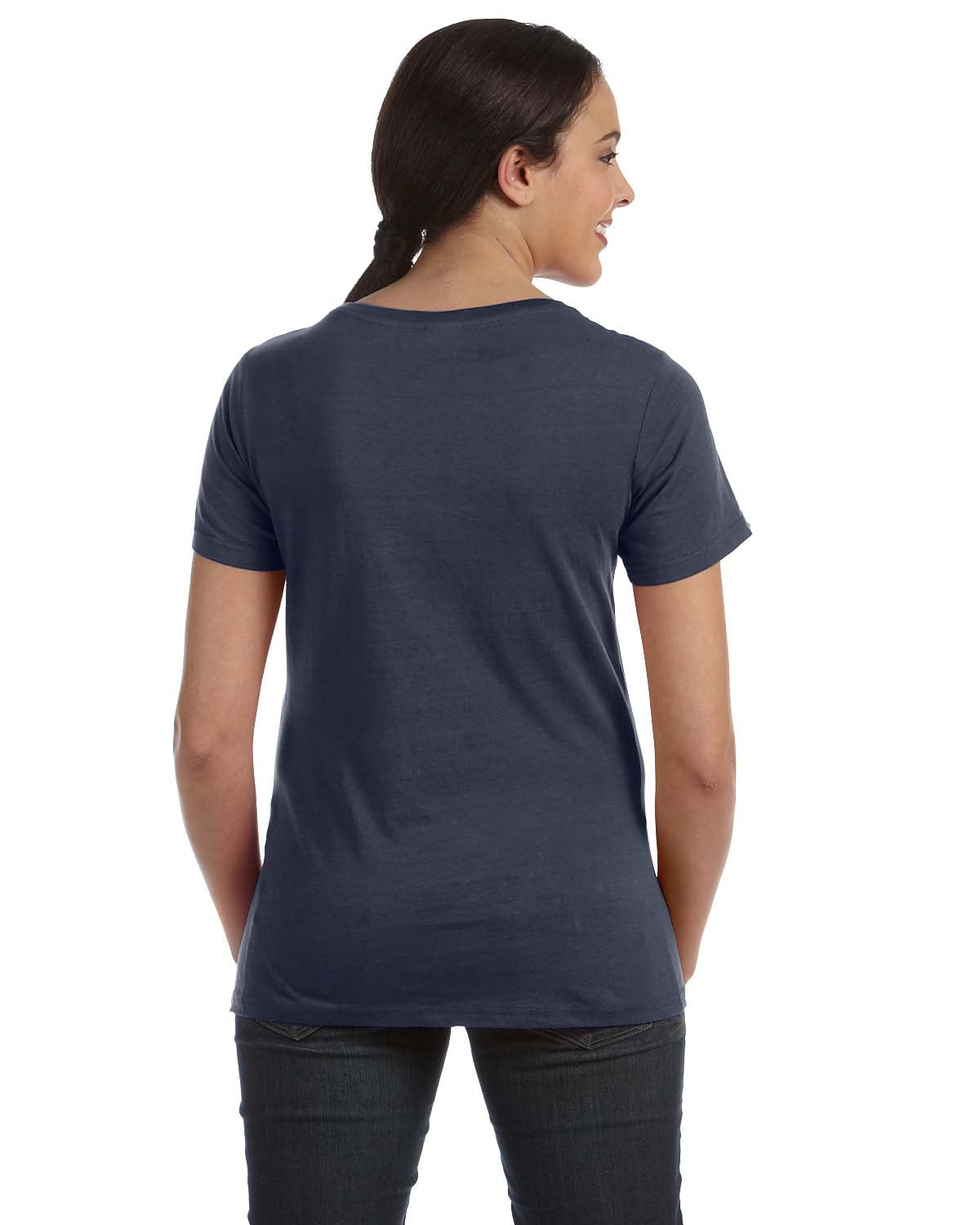 Women's Featherweight Scoop T-Shirt - Navy