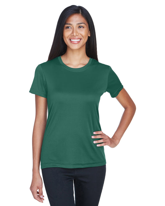 Women's Cool & Dry Basic Performance T-Shirt - Forest Green