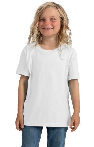 Youth Fine Jersey T-Shirt - White