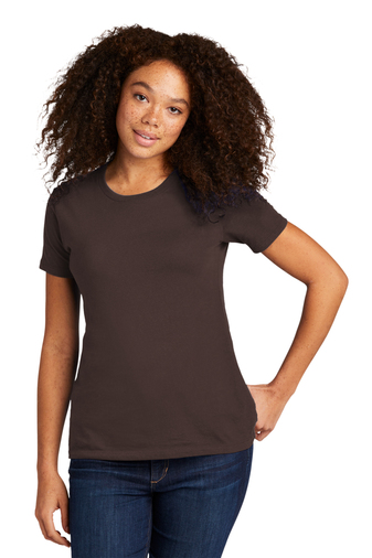 Women's Boyfriend T-Shirt - Dark Chocolate