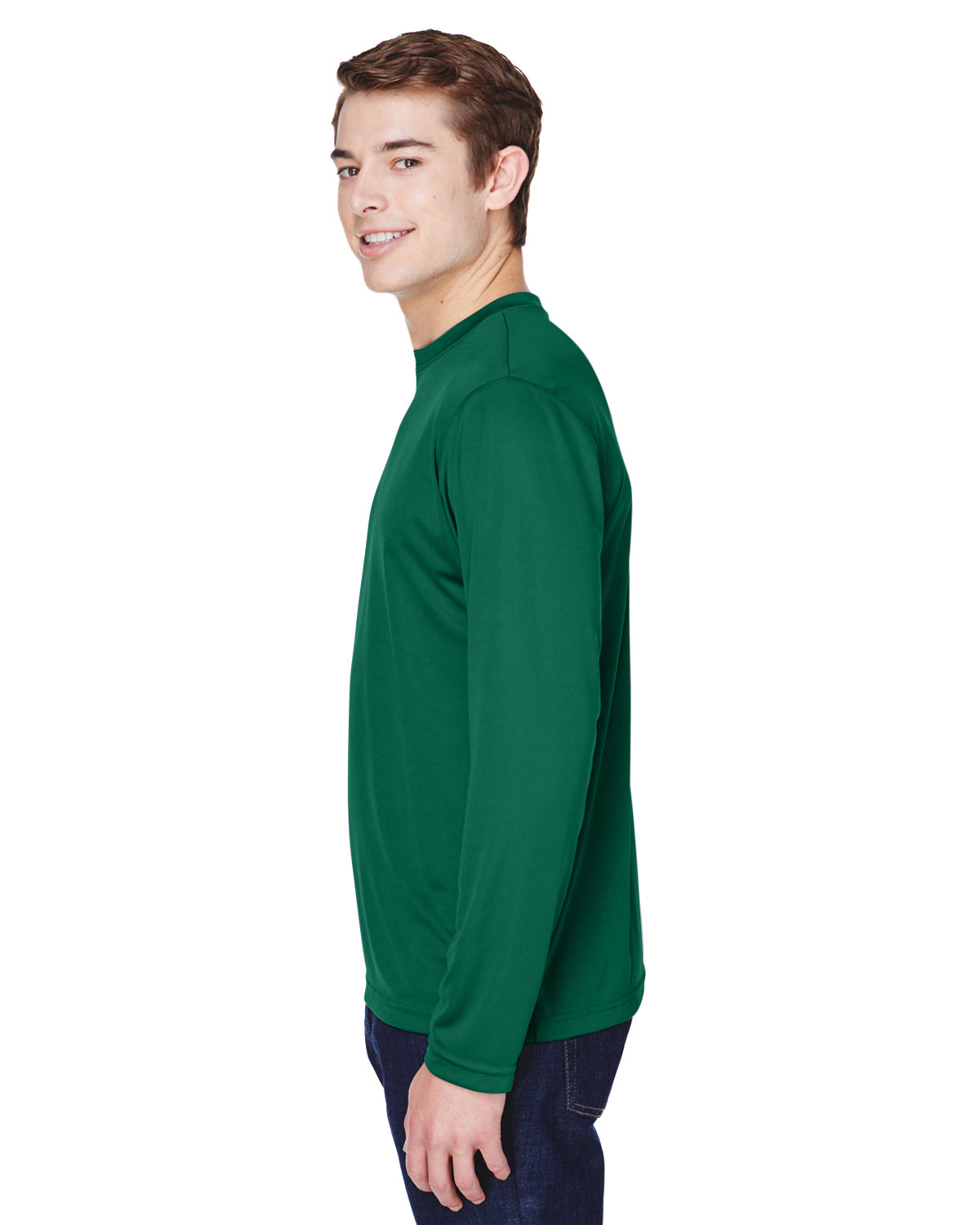Men's Zone Performance Long-Sleeve T-Shirt - Sport Forest