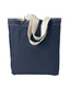 Authentic Pigment 1906 - Direct-Dyed Raw-Edge Tote - Deep Navy