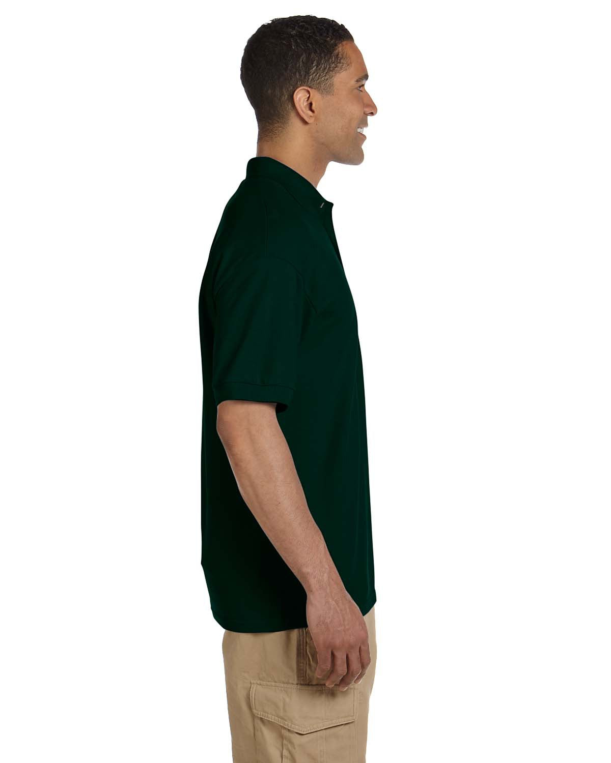 Unisex Ultra Cotton®  Piqué Polo - Forest Green