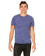 Bella + Canvas 3650 - Unisex Poly-Cotton Short-Sleeve T-Shirt - Navy Marble
