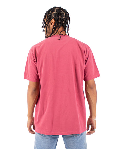 Garment-Dyed Crewneck T-Shirt - Clay Red