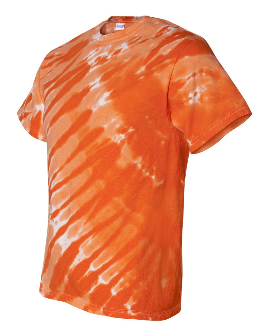 Unisex Tiger Stripe T-Shirt - Orange
