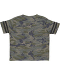 Toddler Football T-Shirt - Vintage Camo / Vintage Smoke