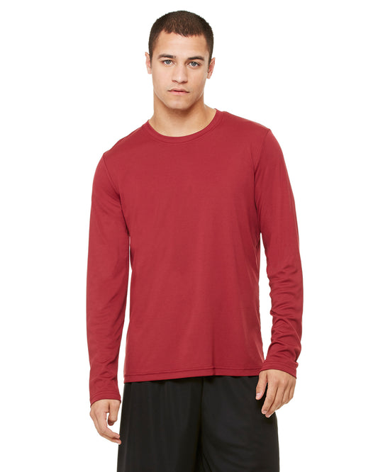Unisex Performance Long-Sleeve T-Shirt - Sport Maroon