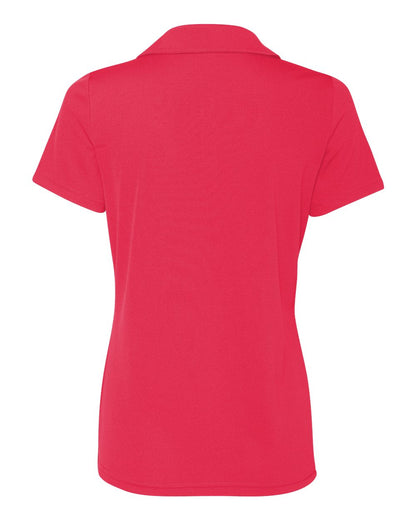 Women's Performance 3-Button Mesh Sport Shirt - Sport Red