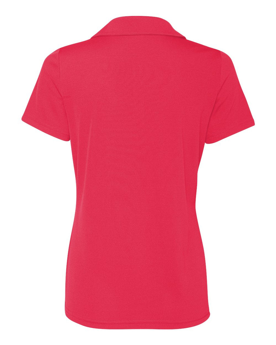 Women's Performance 3-Button Mesh Sport Shirt - Sport Red