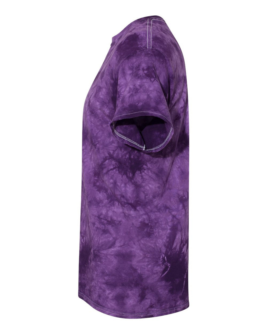 Crystal Tie Dye T-Shirt - Purple