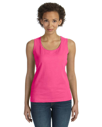 Women's Premium Jersey Tank - Hot Pink